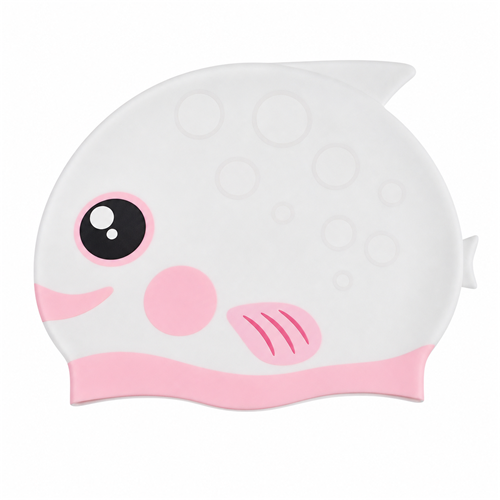 Swim Cap SSA-CAP-010-BK-PK-WT