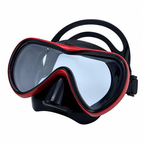 SSG-MS-266-BK-RD Mask Series Swimming Goggles