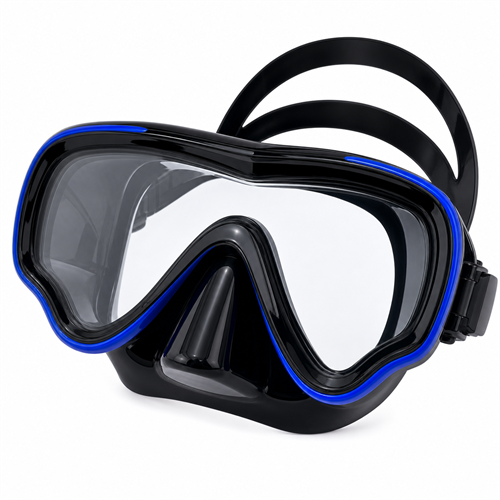 Mask Swimming Goggles SSG-MS-288-DBL-BK-BL