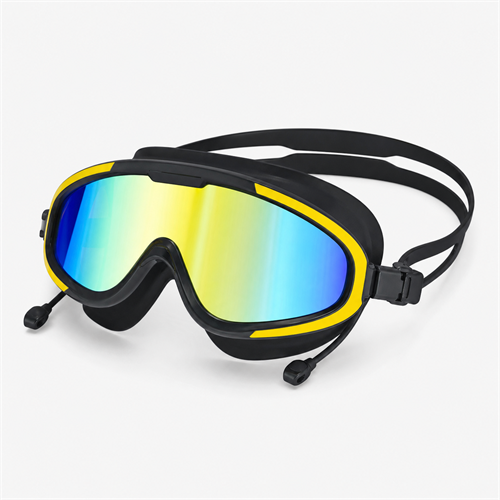 Racing Swimming Goggles SSG-RC-363-BK-YL-GD