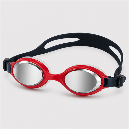 Racing Swimming Goggles SSG-RC-388-BK-RD-SV