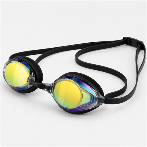 Racing Swimming Goggles SSG-RC-411-BK-GD