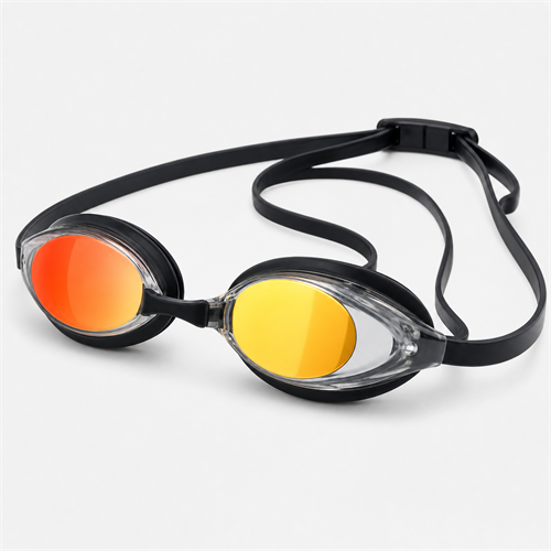 Racing Swimming Goggles SSG-RC-412-BK-RD