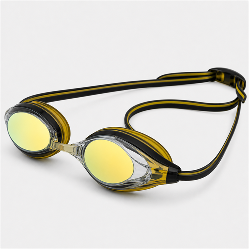 Racing Swimming Goggles SSG-RC-413-BK-YL-GD