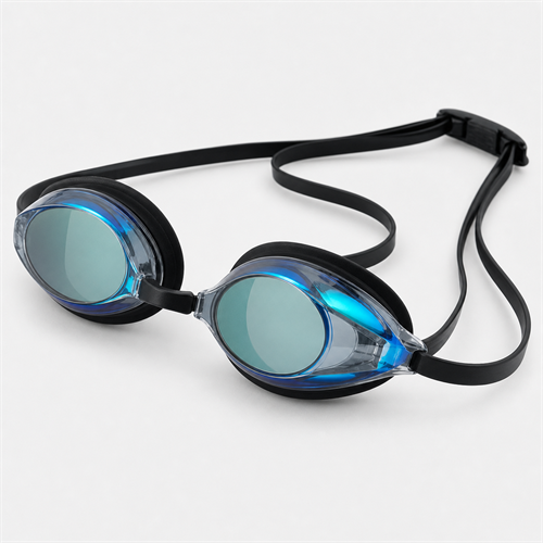 Racing Swimming Goggles SSG-RC-416-BK-BL