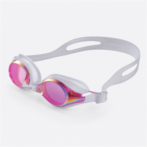 Racing Swimming Goggles SSG-RC-420-PK-WT