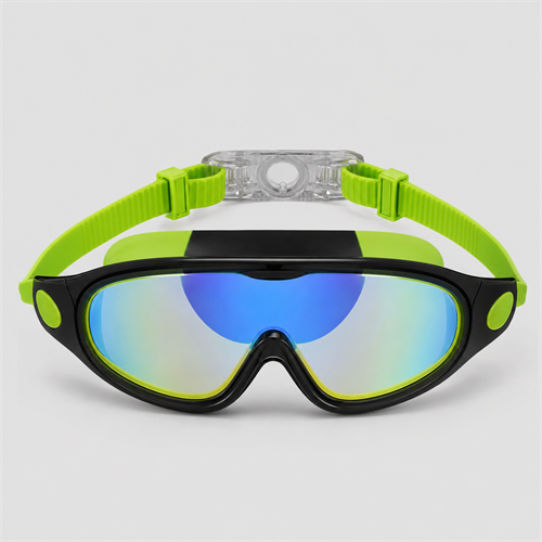 Racing Swimming Goggles SSG-RC-427-BK-GN-GD
