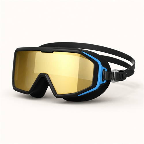Racing Swimming Goggles SSG-RC-429-BK-BL-GD