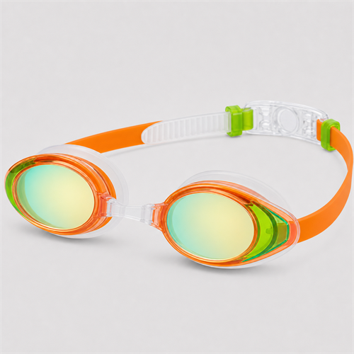 Racing Swimming Goggles SSG-RC-436-GN-OR-GD