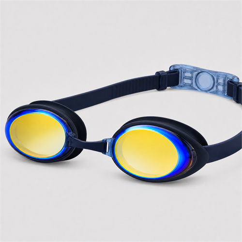 Racing Swimming Goggles SSG-RC-437-BK-GD